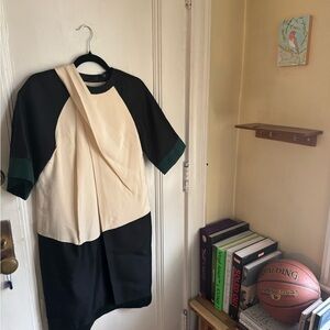 Alexander wang green, black and cream Dress